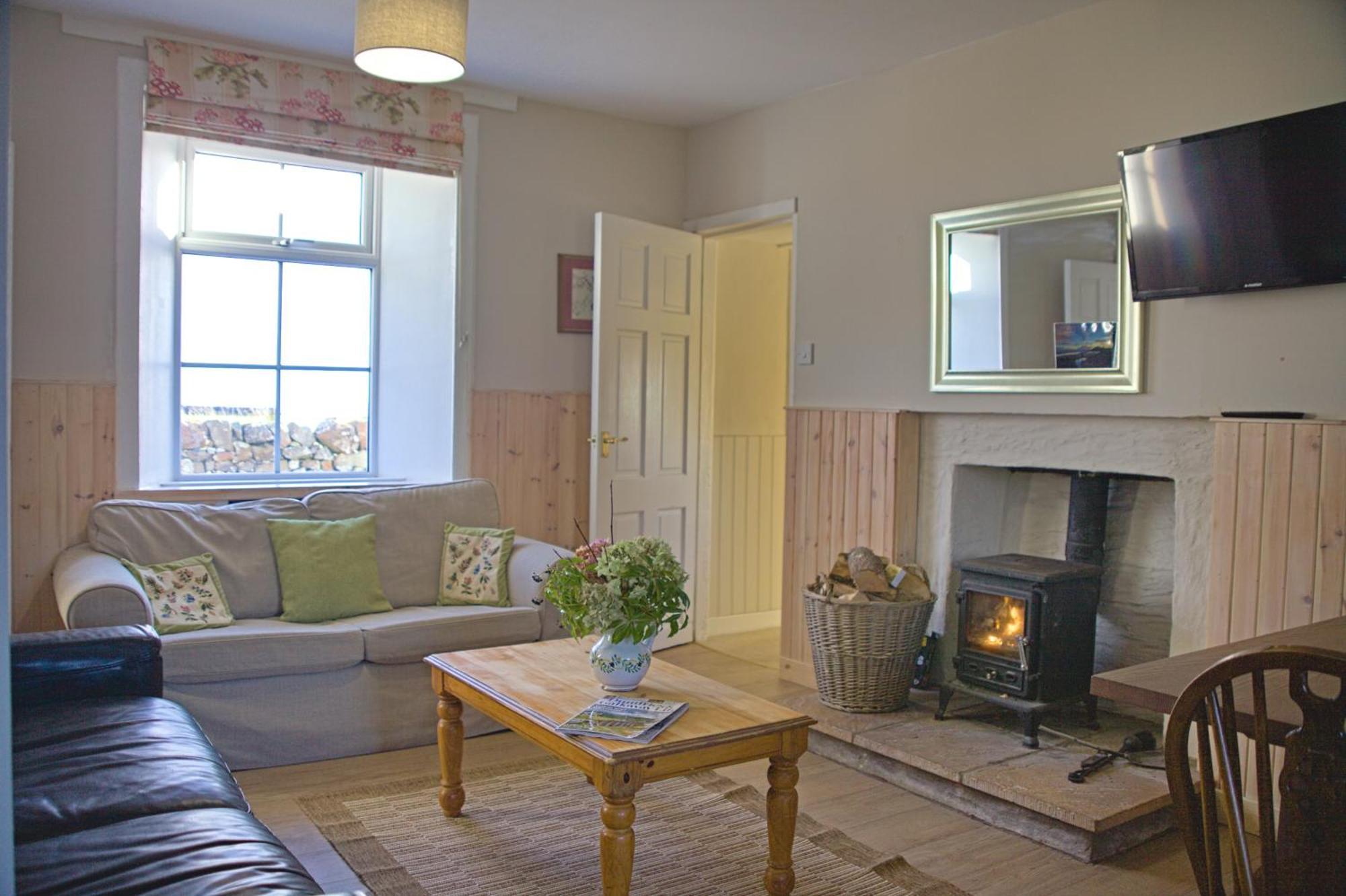 Powillimount Cottage Kirkbean Exterior foto